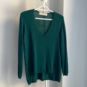 Zara light knitwear sweater - size Medium - Green
